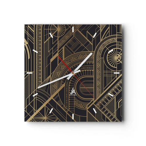 Vægur, Uret - Koncepter, idéer, planer - 40x40 cm