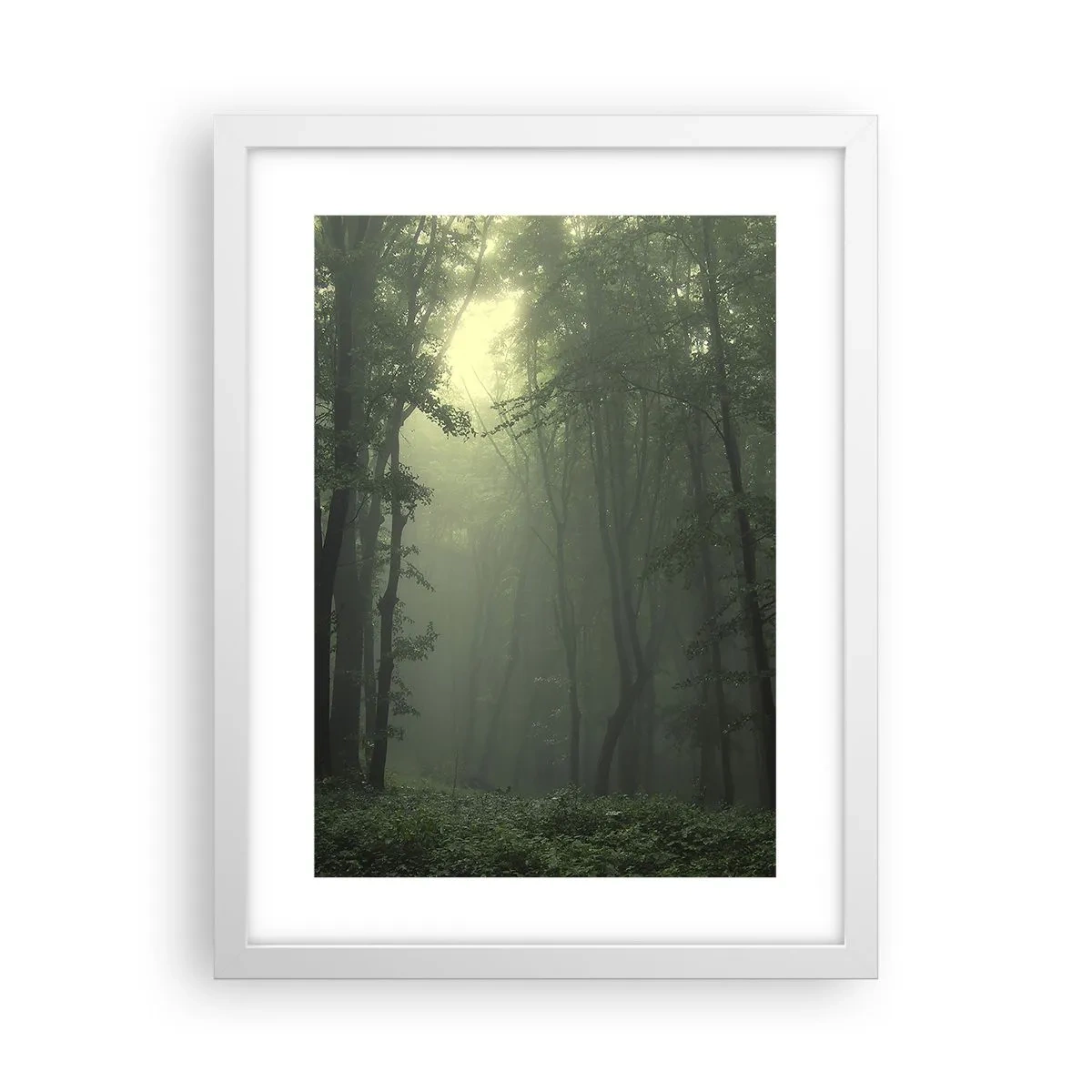 Plakat i hvid ramme - Før han vågner op - 30x40 cm