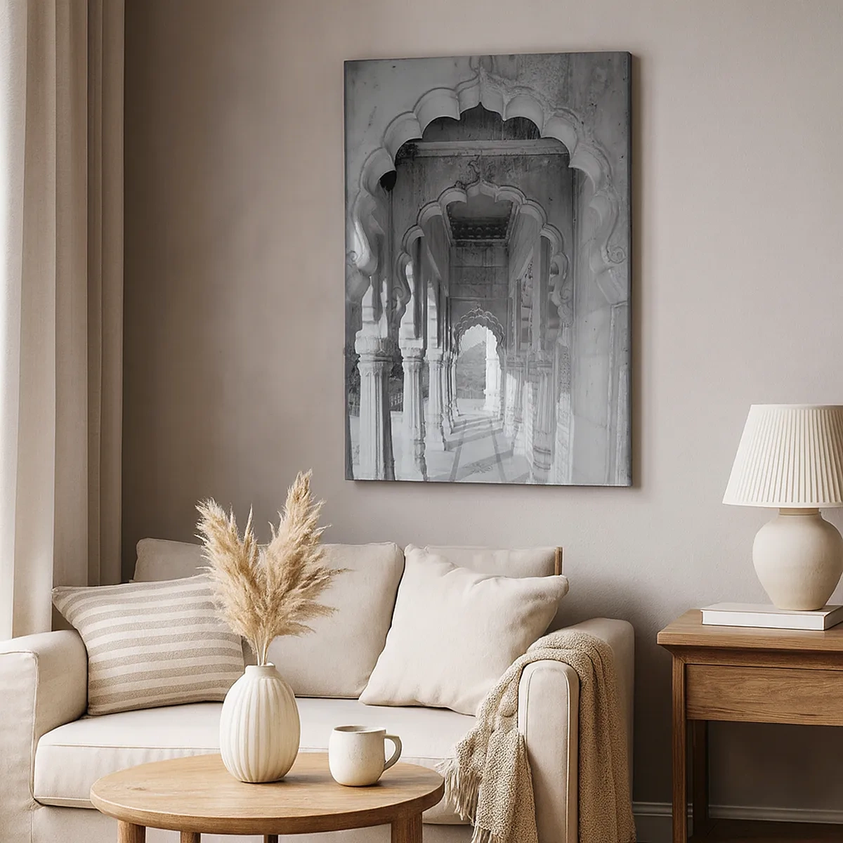 Lærredstryk - Billede på lærred - Det er her, fortællingerne fra Østen sker - 50x70 cm