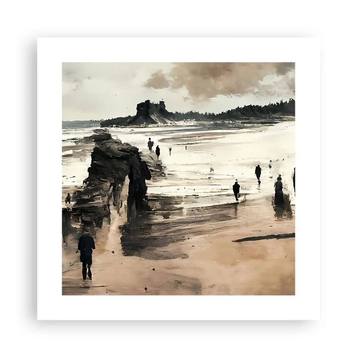 Plakat - Indkaldt - 40x40 cm