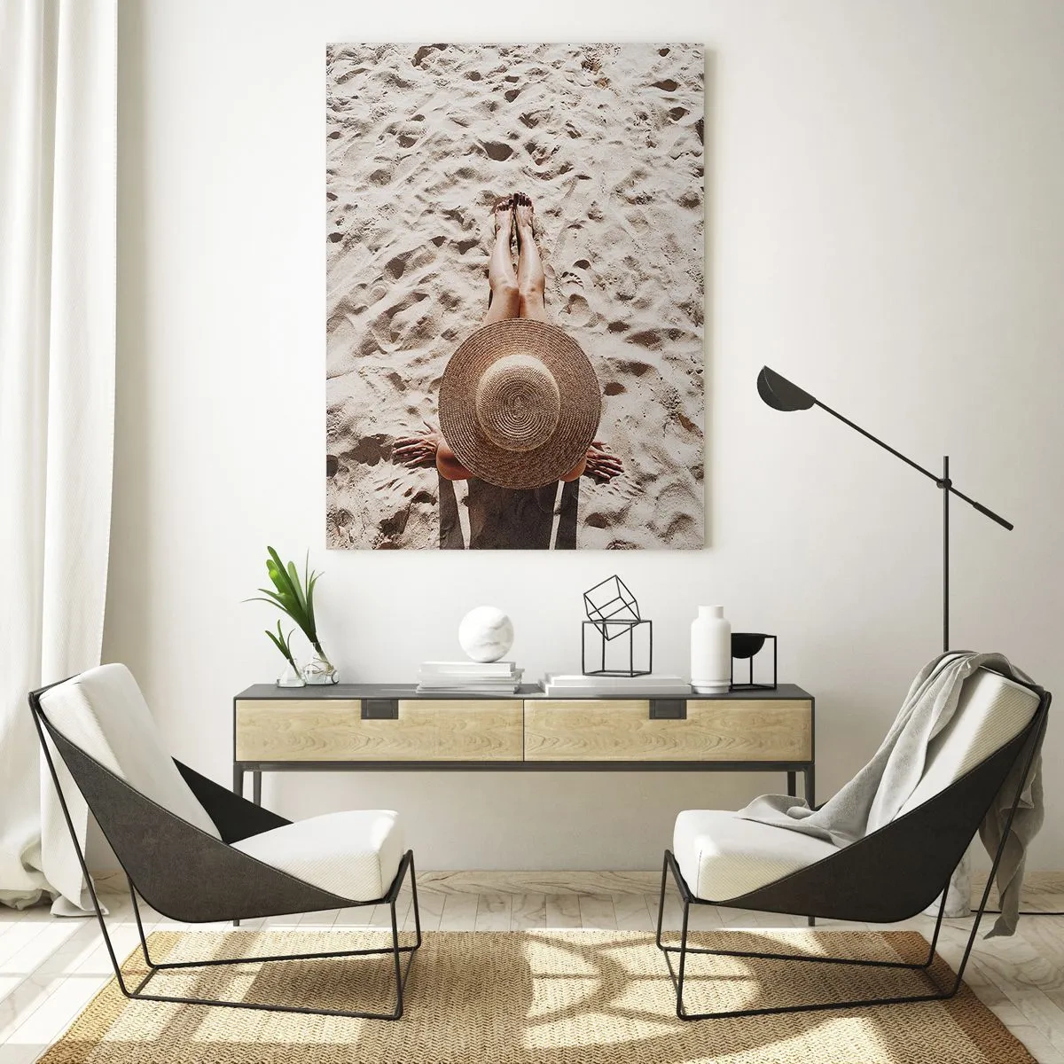 Billede på glas - En drømmes tid - 50x70 cm