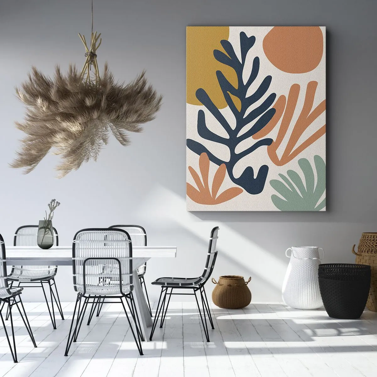 Lærredstryk - Billede på lærred - Koralhav - 50x70 cm