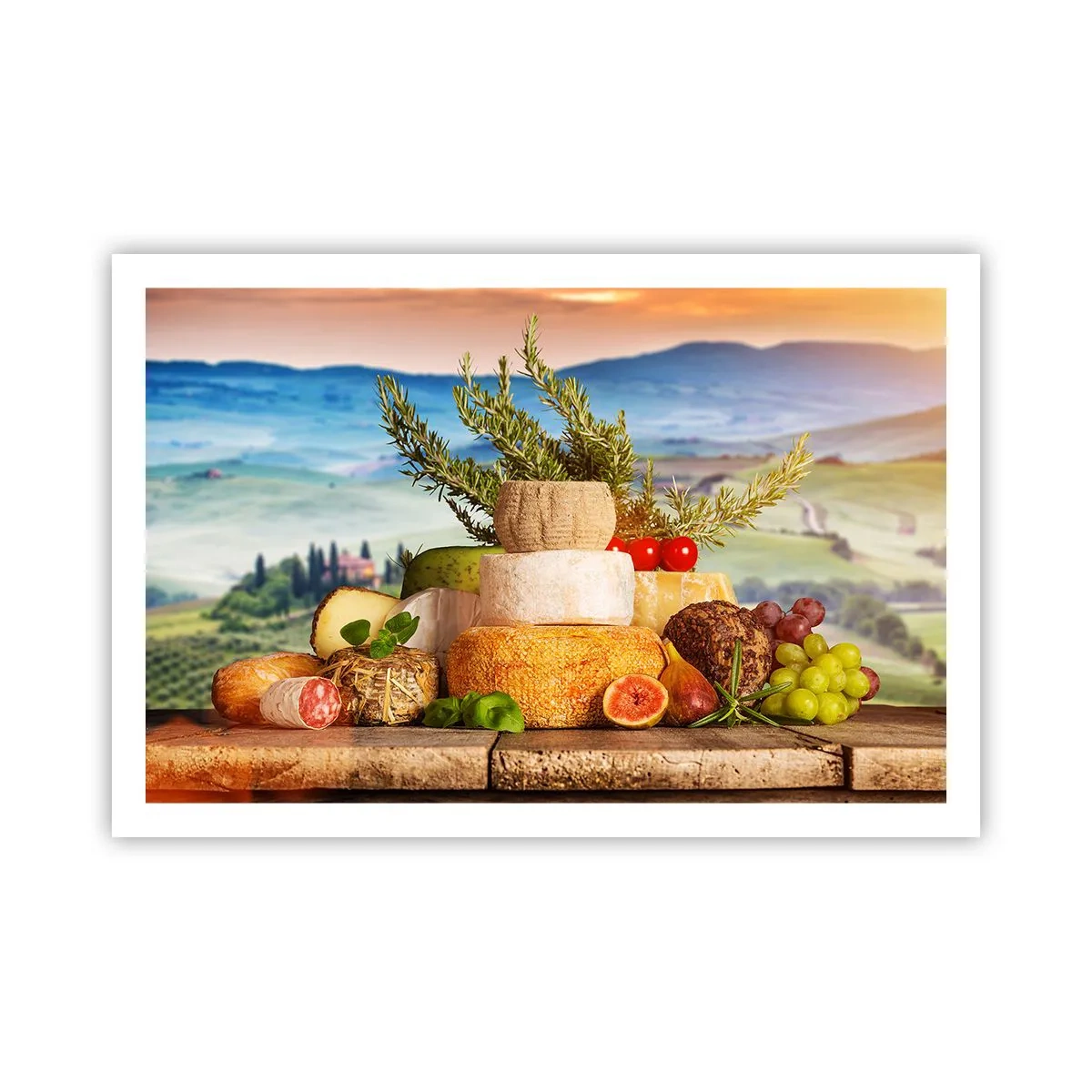 Plakat - Italiensk livsglæde - 91x61 cm