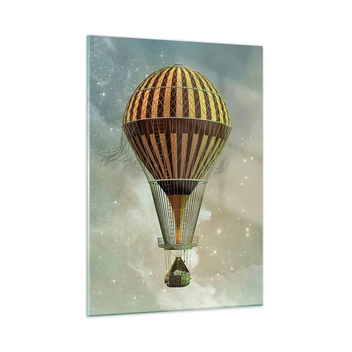 Billede på glas - Banebrydende flyvninger - 50x70 cm