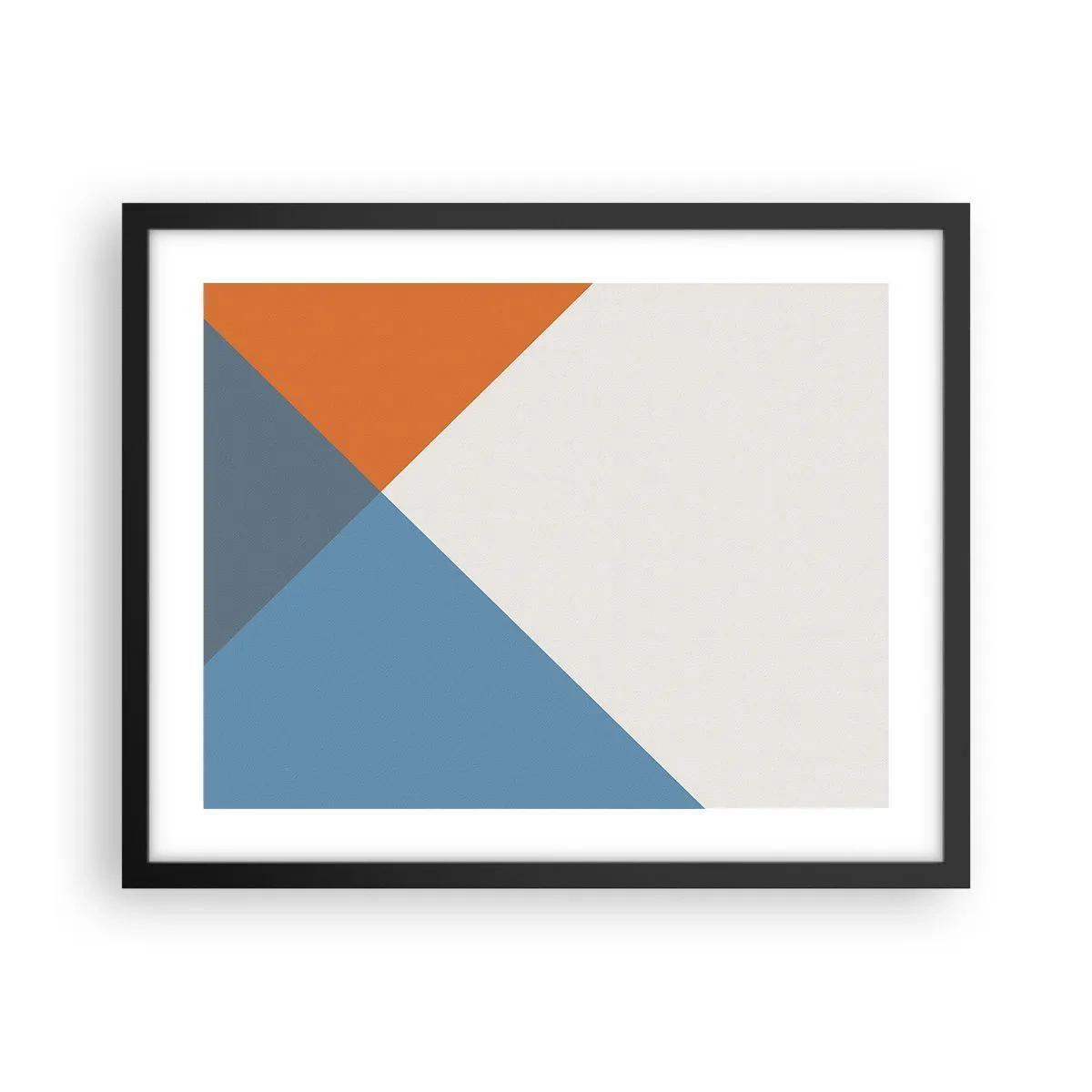 Plakat i sort ramme - Med hensyn til ... - 50x40 cm