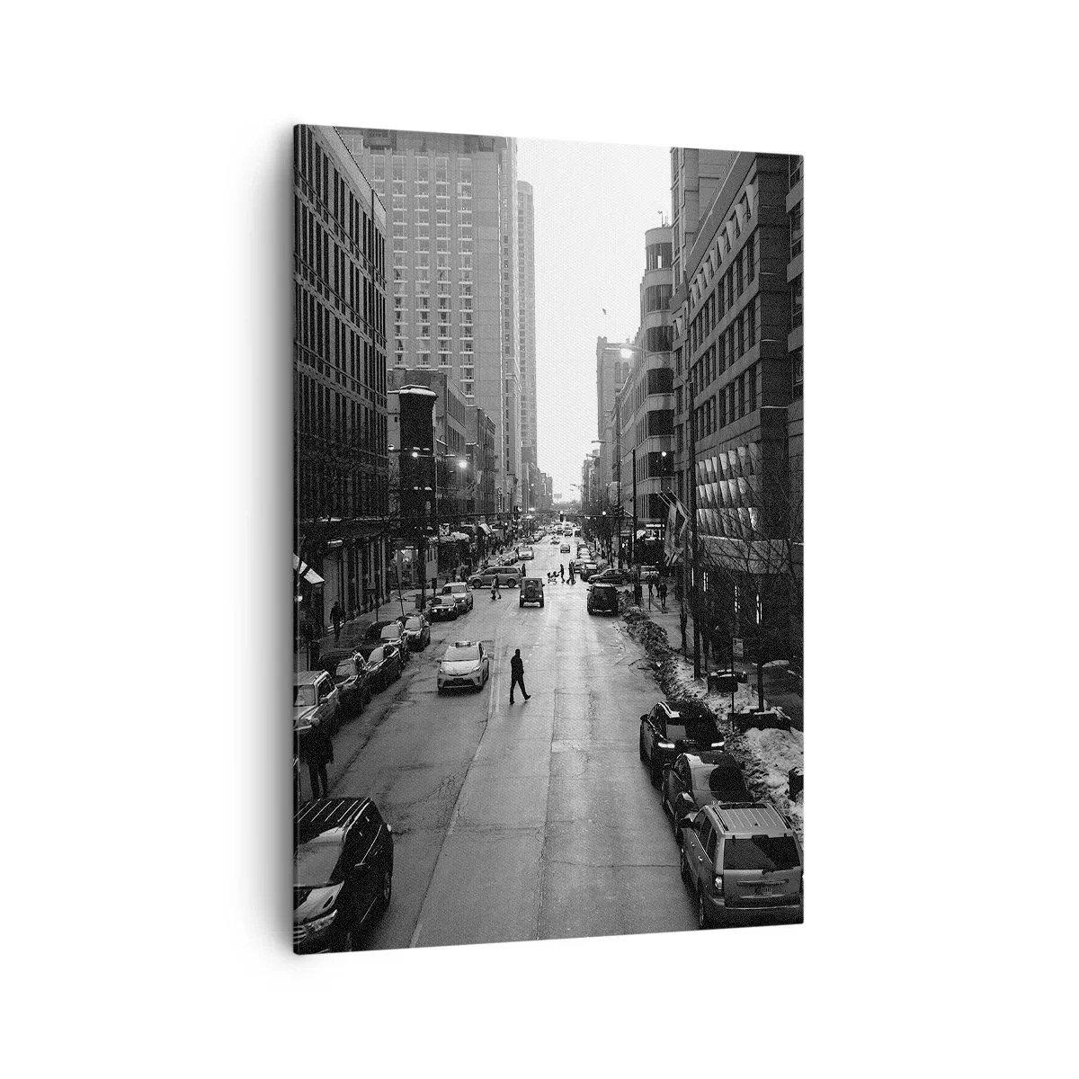 Lærredstryk - Billede på lærred - Endnu en dag som hver dag - 70x100 cm