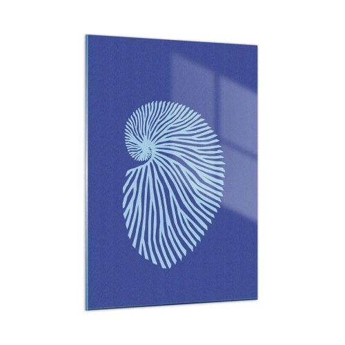 Billede på glas - Fødsel af en skal - 50x70 cm