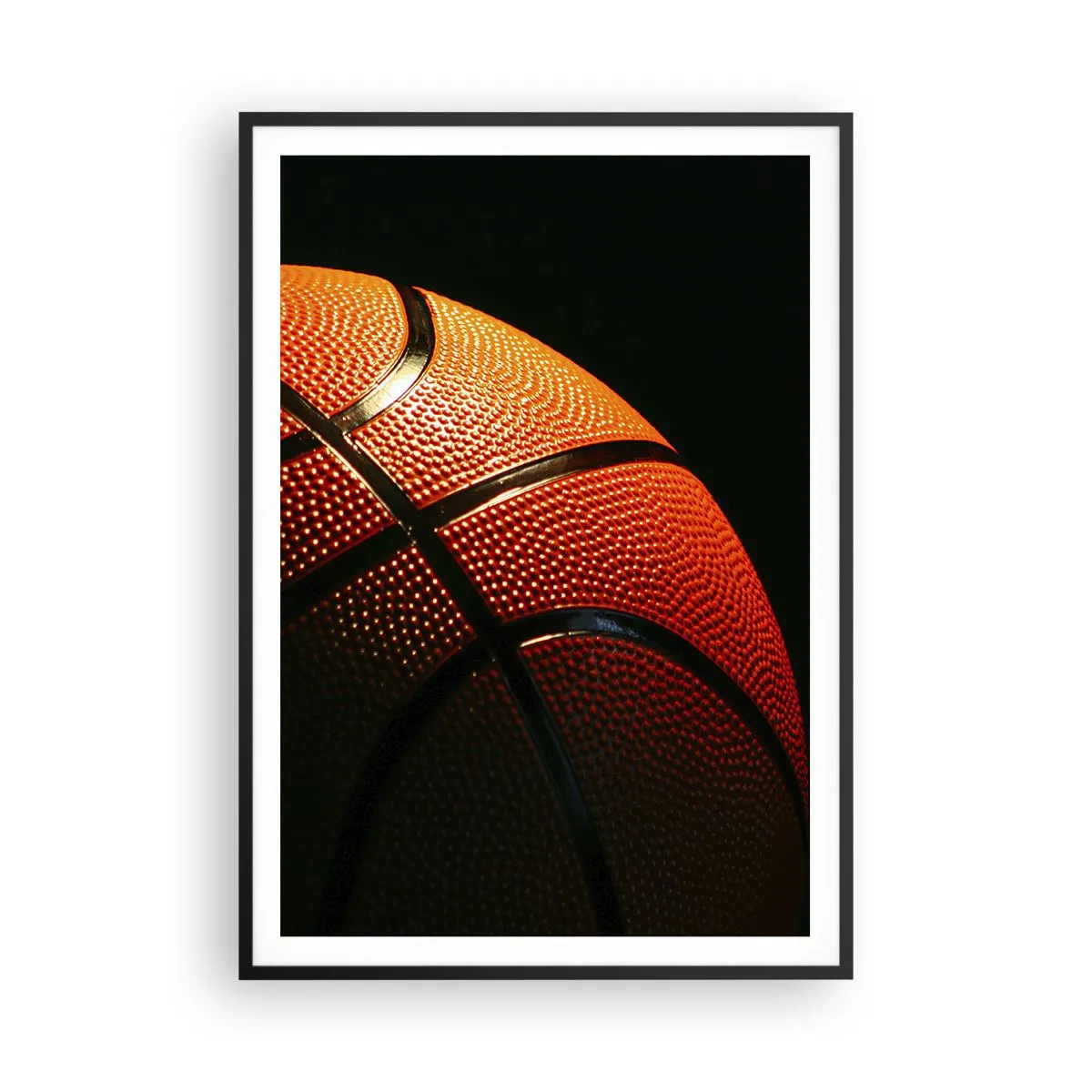 Plakat i sort ramme - Smuk som en planet - 70x100 cm