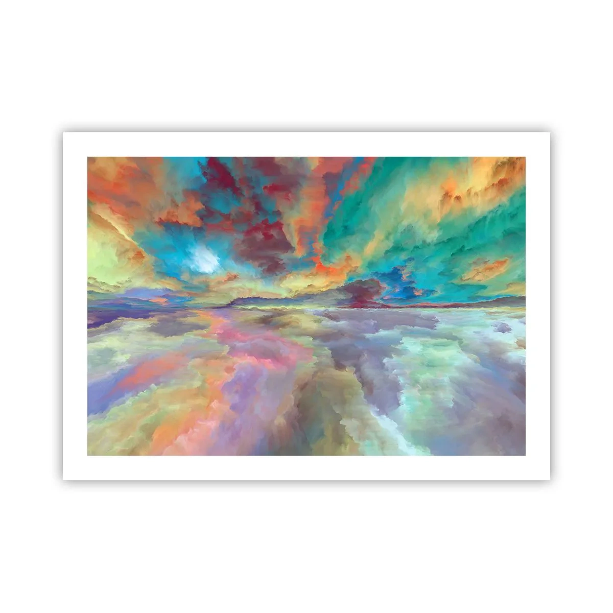 Plakat - To himle - 70x50 cm