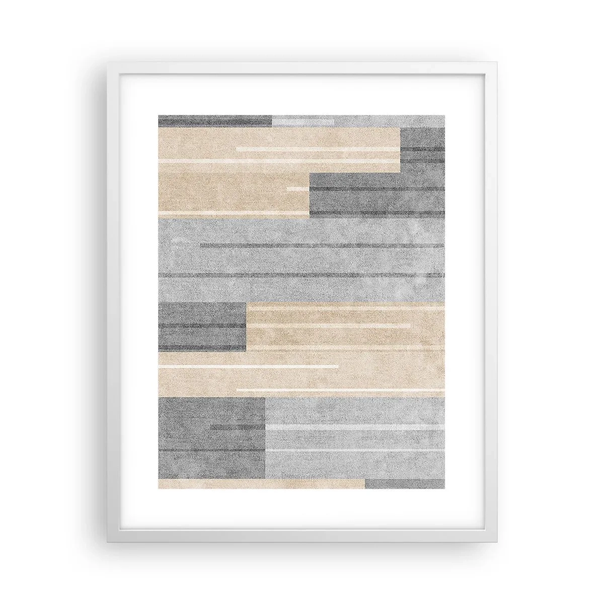 Plakat i hvid ramme - Komposition: hold den lodret - 40x50 cm