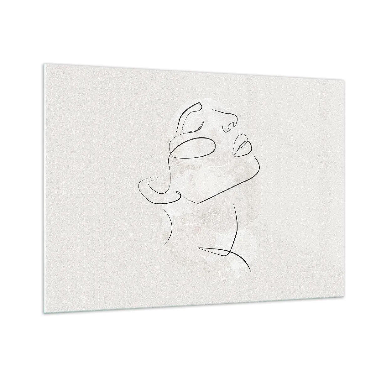 Billede på glas - Skitse af drømmen - 100x70 cm