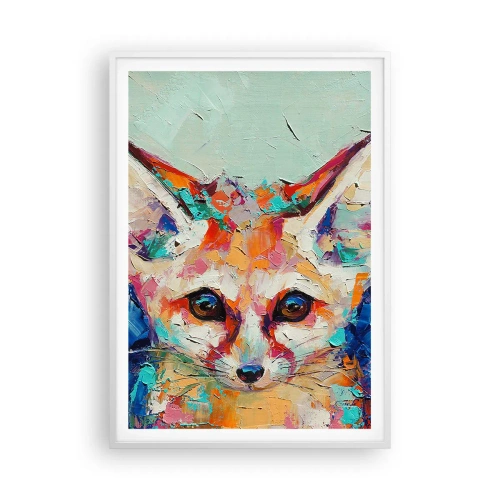 Plakat i hvid ramme - Er du klar til mig? - 70x100 cm