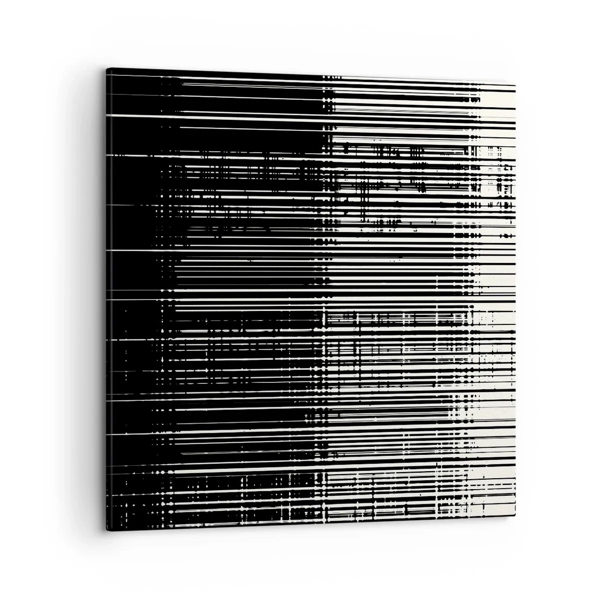 Lærredstryk - Billede på lærred - Bølger og vibrationer - 50x50 cm