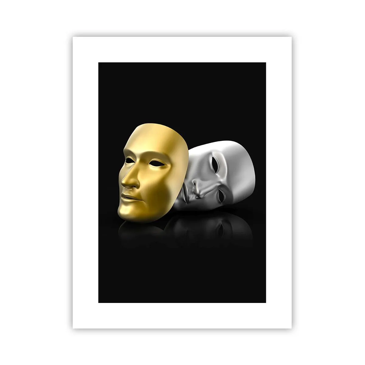 Plakat - Livet er teater - 30x40 cm