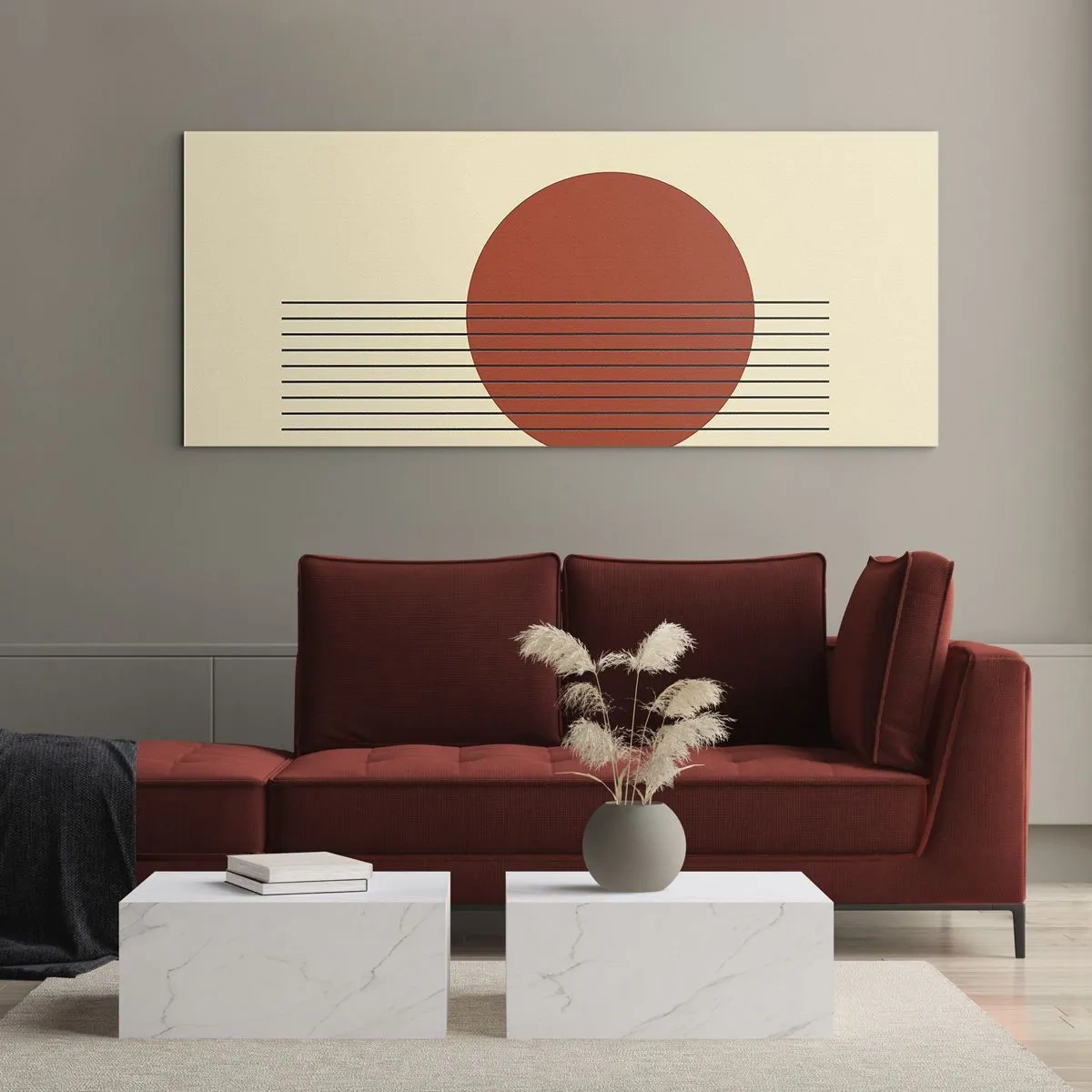 Billede på glas - Og så videre - 120x50 cm