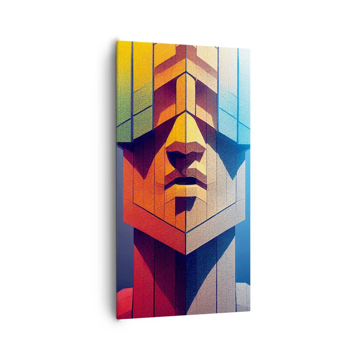 Lærredstryk - Billede på lærred - En mand med principper - 65x120 cm