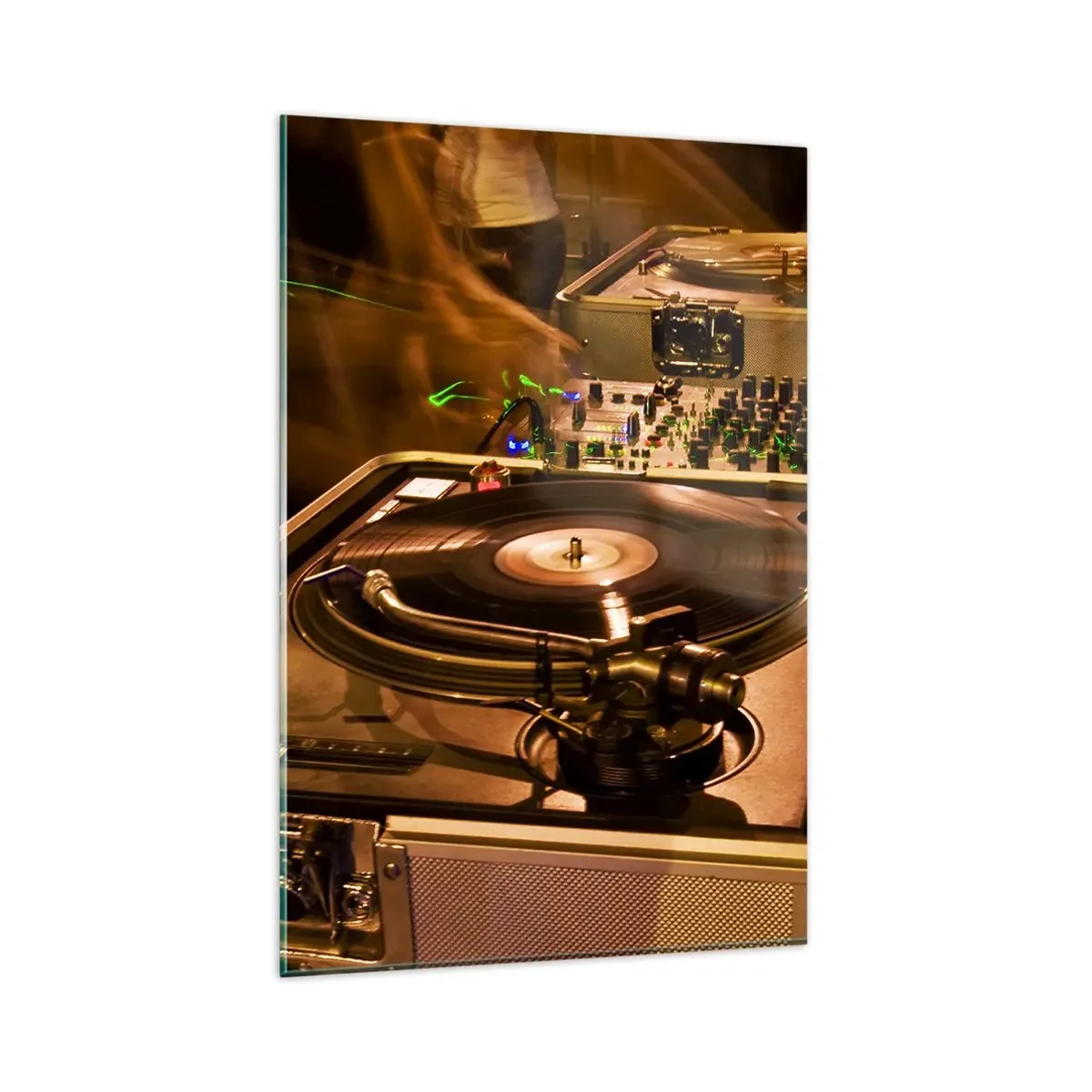 Billede på glas - Kan du mærke kraften? - 80x120 cm