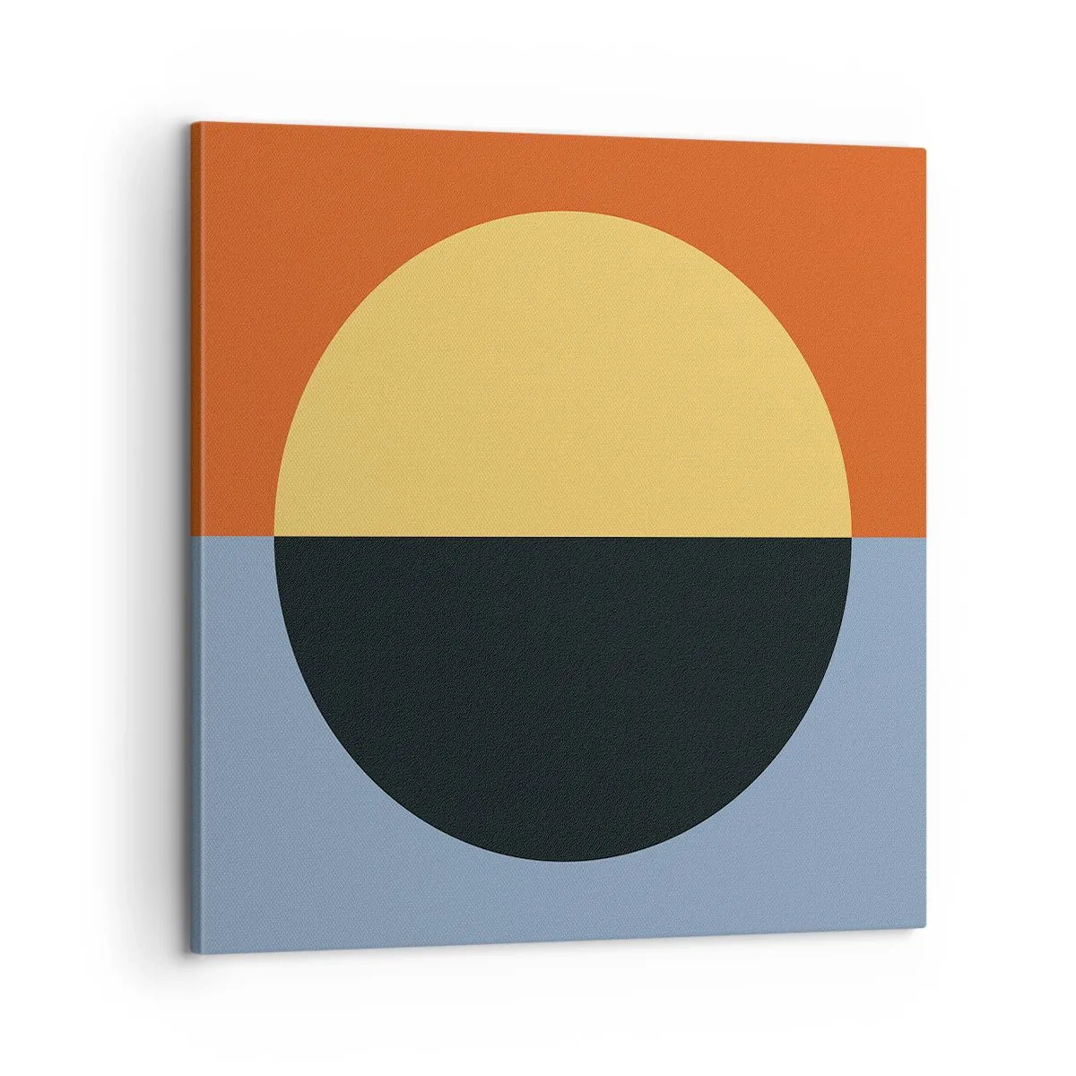 Lærredstryk - Billede på lærred - En sammensætning af varme og kølighed - 60x60 cm