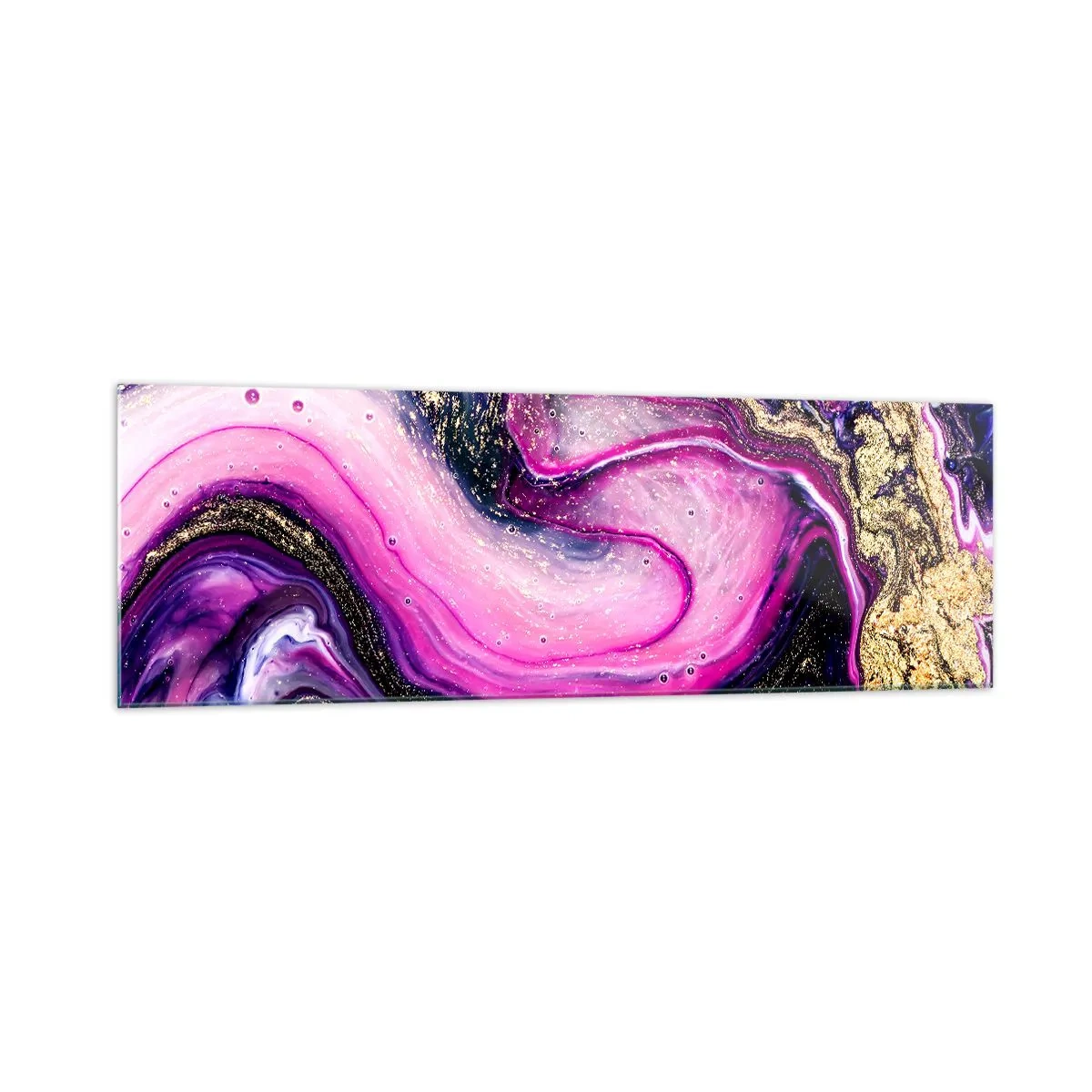 Billede på glas - Et øjeblik bag kulisserne - 160x50 cm