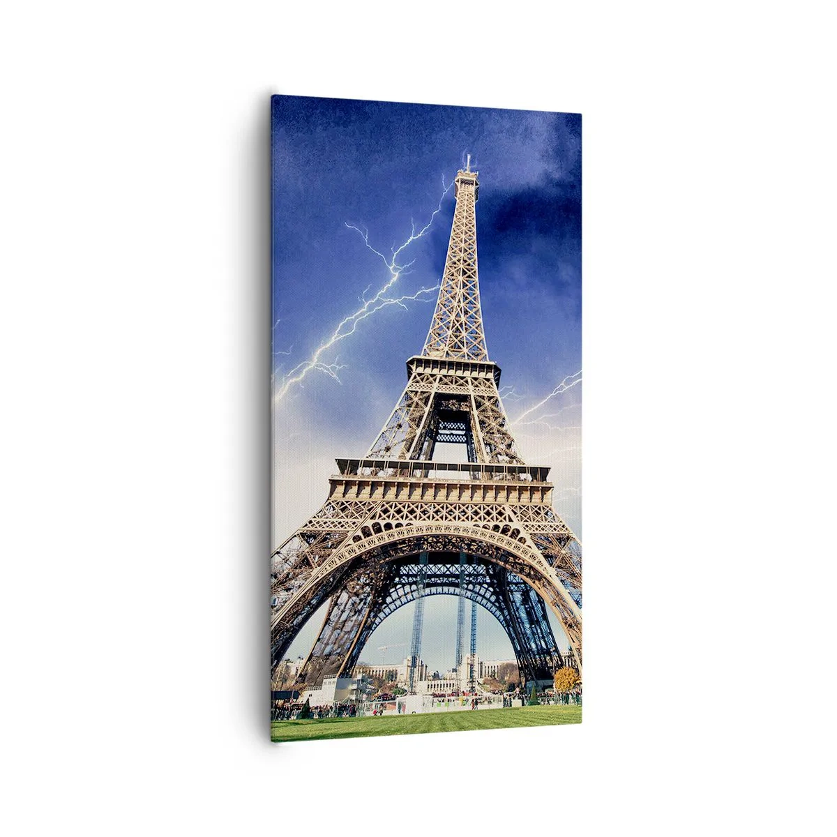 Lærredstryk - Billede på lærred - Stormens herskerinde - 65x120 cm