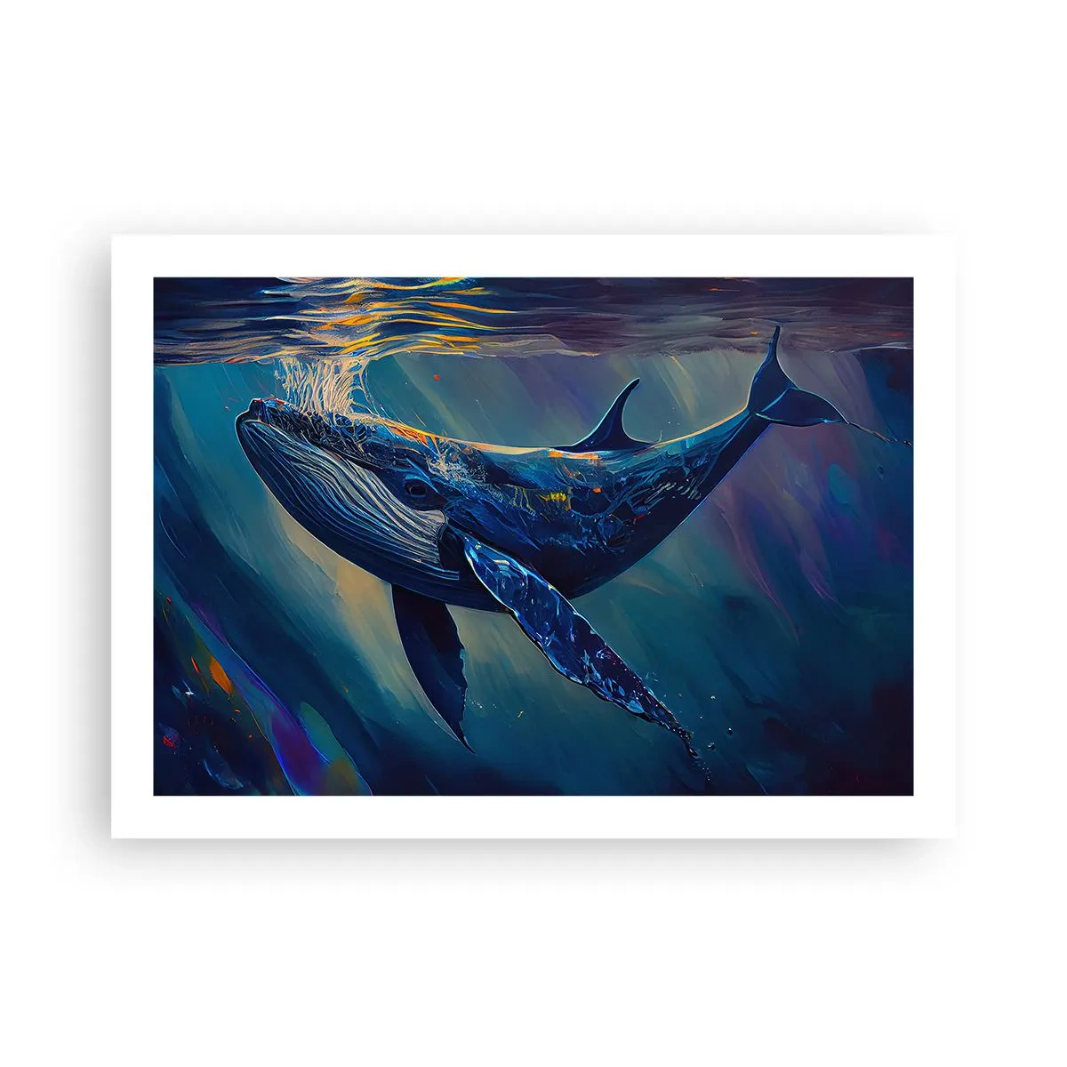 Plakat - Velkommen til min verden - 70x50 cm