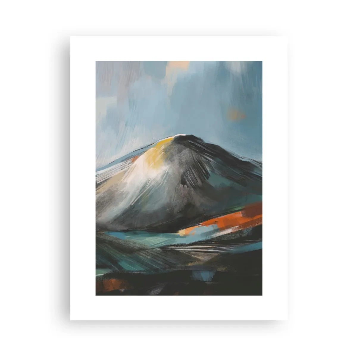 Plakat - Rå og smuk - 30x40 cm