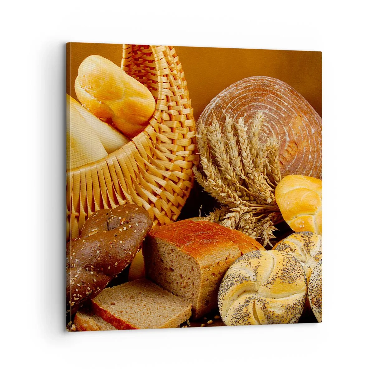 Lærredstryk - Billede på lærred - Vi slap væk igen - 60x60 cm