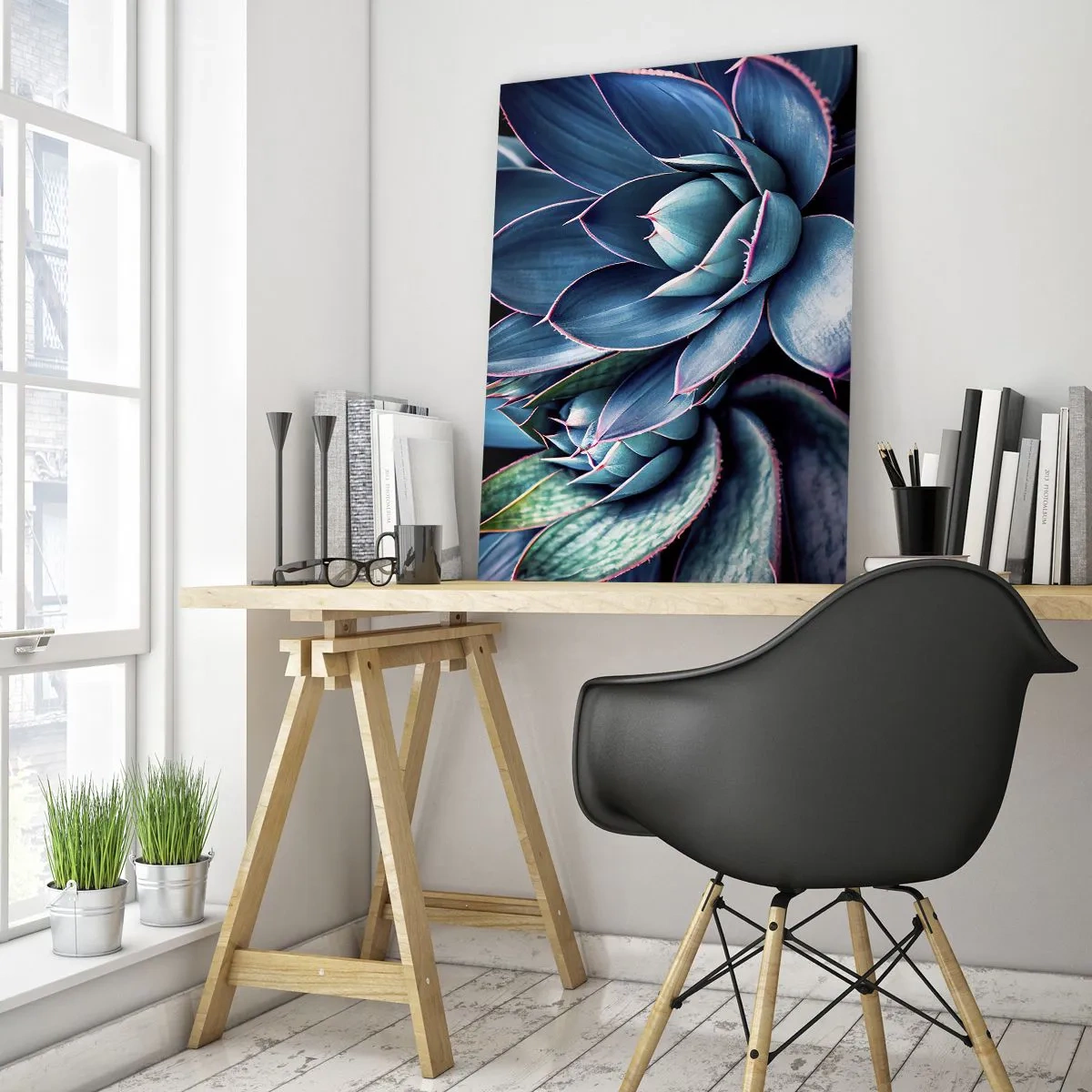 Billede på glas - Vital kraft - 50x70 cm