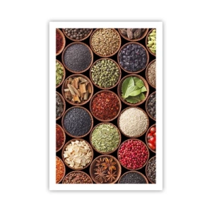 Plakat - Alle verdens smage - 61x91 cm