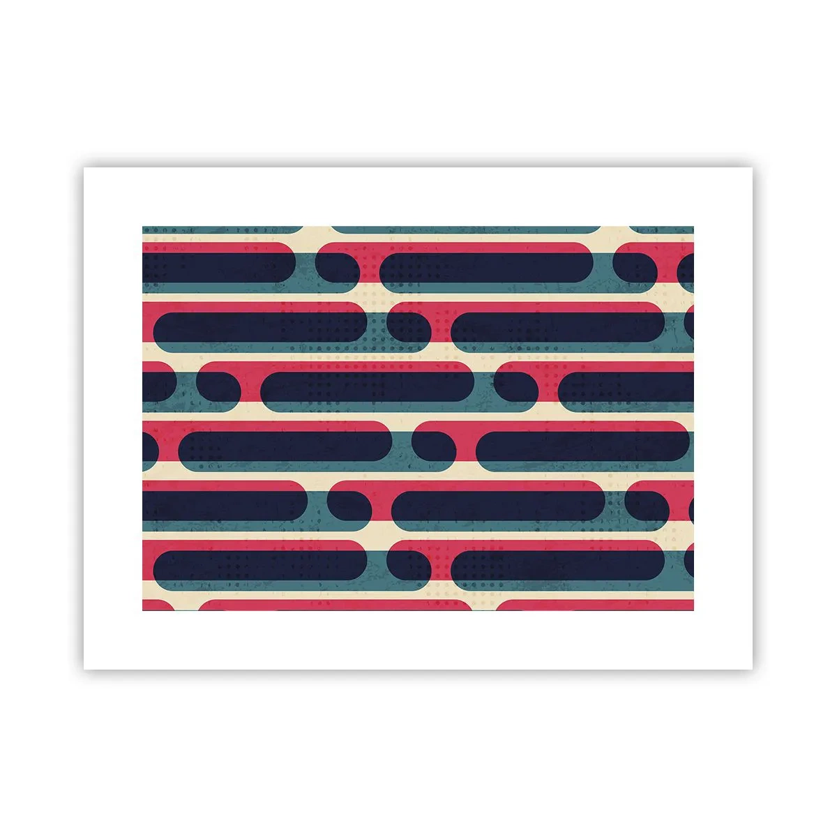 Plakat - Indad og fremad - 40x30 cm