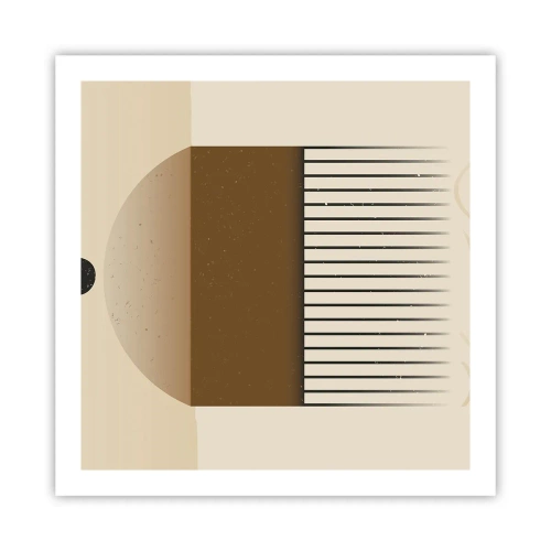 Plakat - Forskellige stater - 60x60 cm