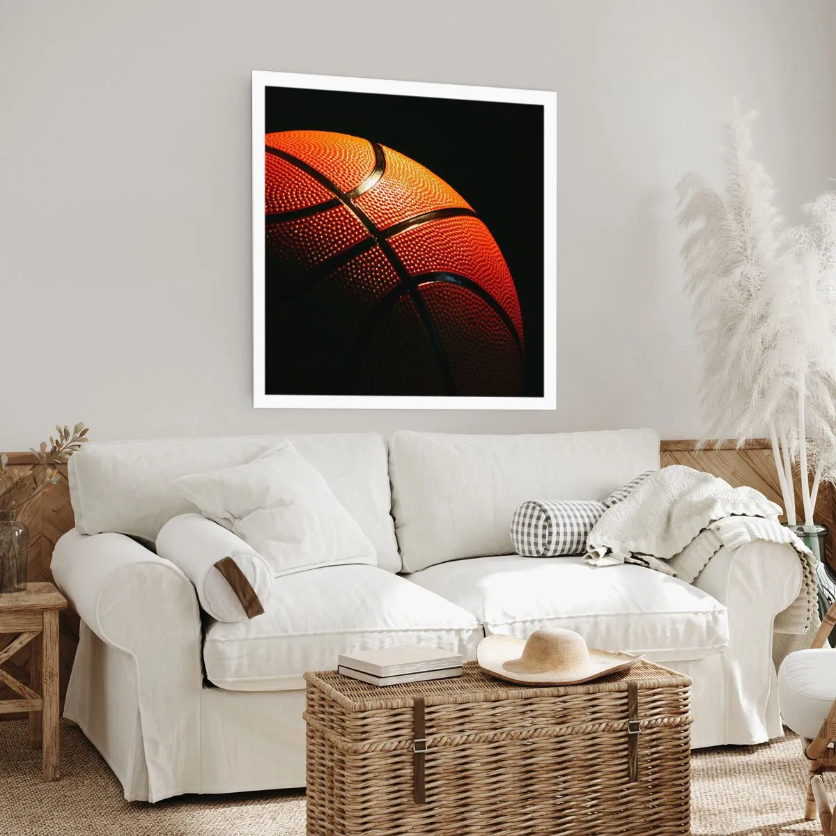 Plakat - Smuk som en planet - 50x50 cm