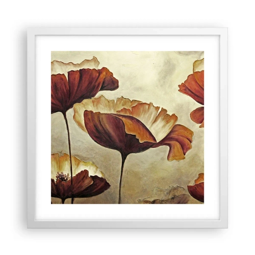 Plakat i hvid ramme - Marker - 40x40 cm