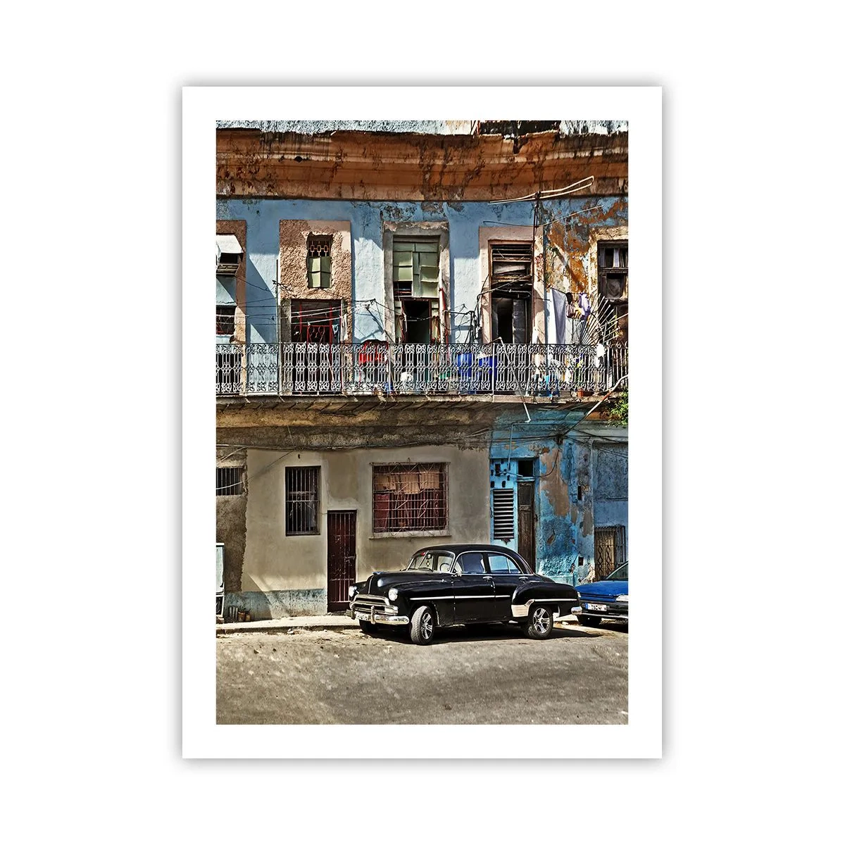 Plakat - Havana stemning - 50x70 cm