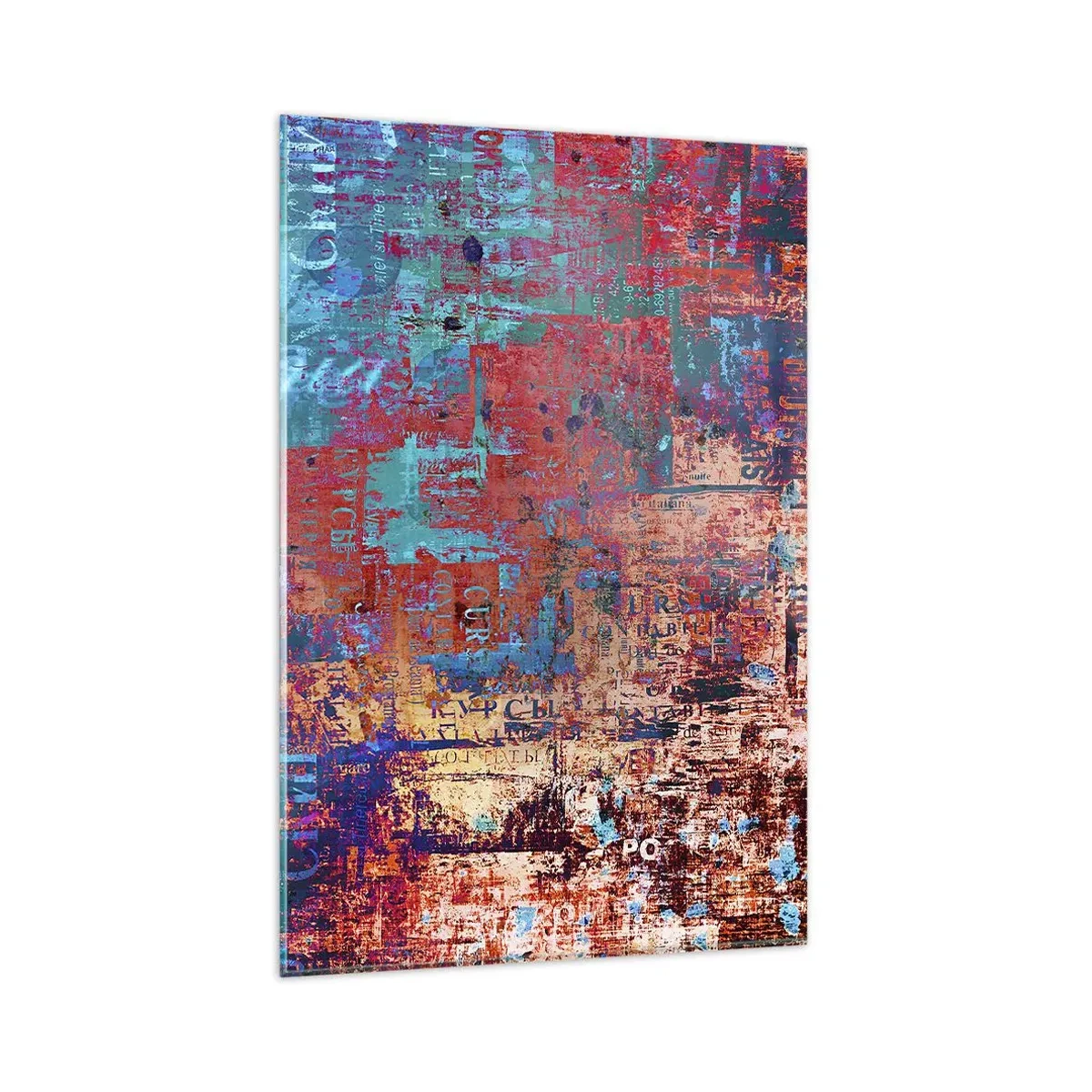 Billede på glas - Hukommelse og glemsel - 80x120 cm