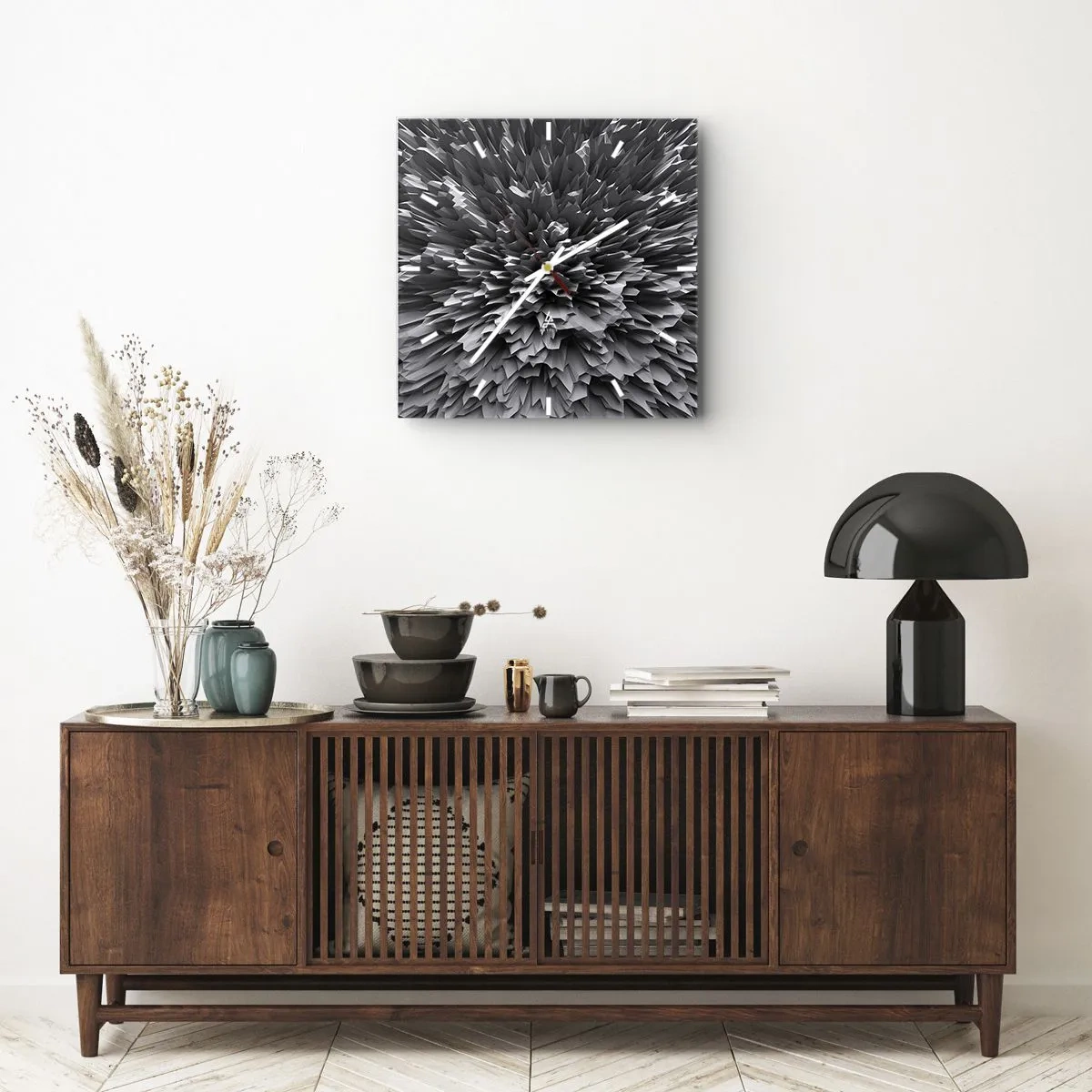 Vægur, Uret - Det kan ikke blive skarpere end dette - 40x40 cm