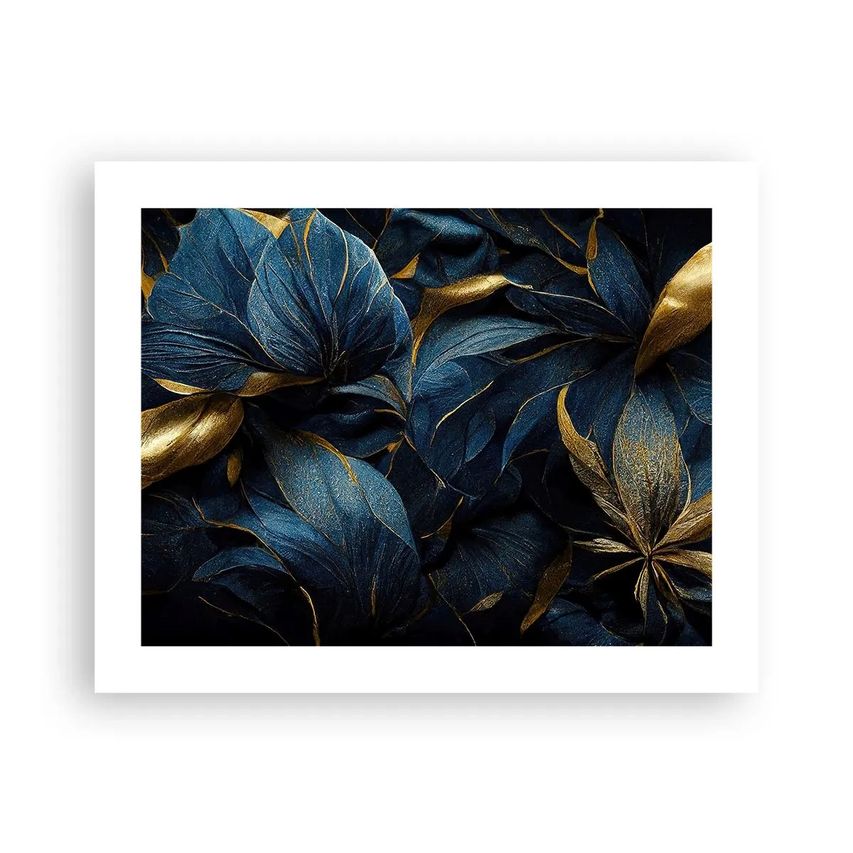 Plakat - Foret med guld - 50x40 cm