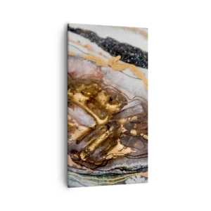 Lærredstryk - Billede på lærred - Jord element - 55x100 cm
