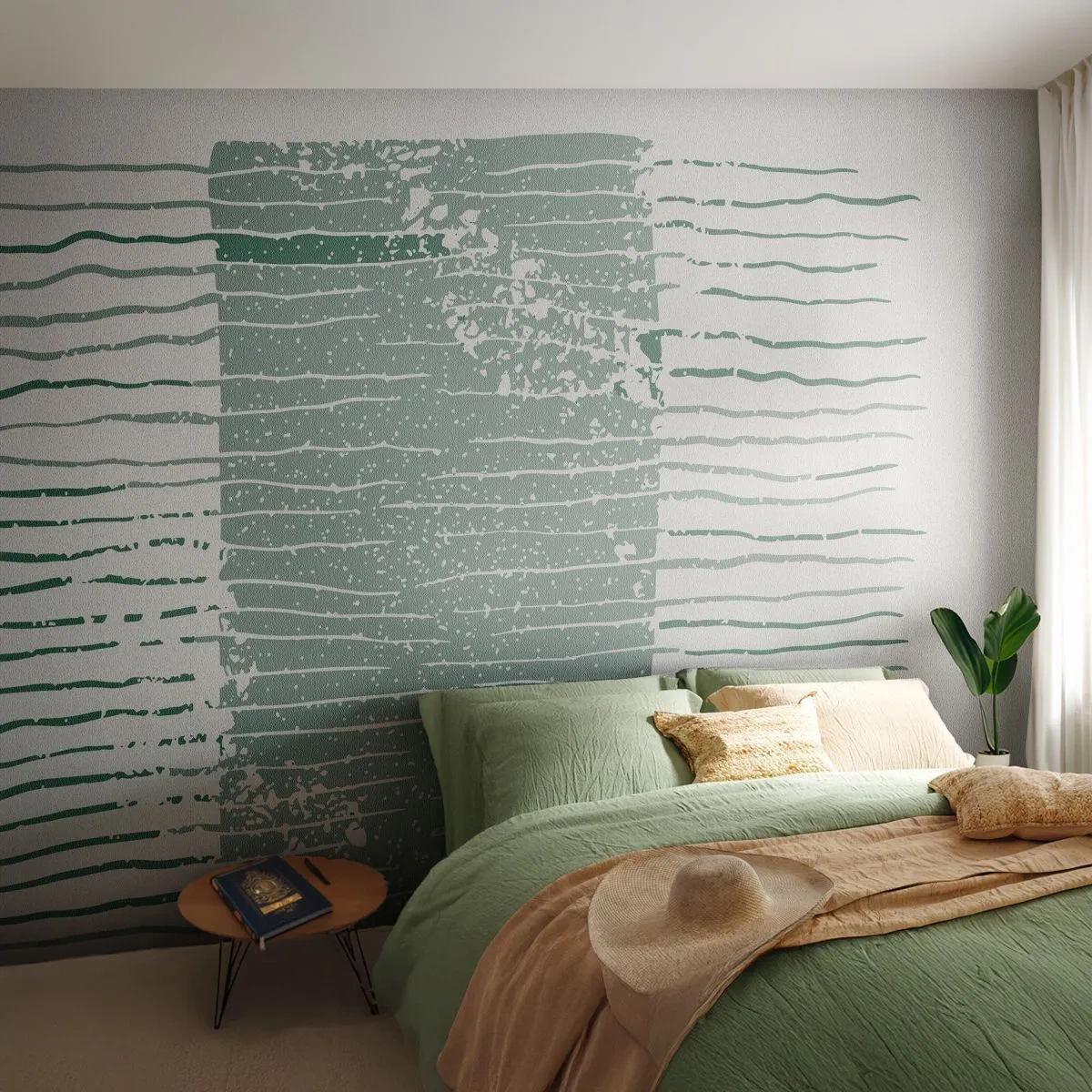 Fototapet Premium Sand - Marin abstraktion - Minimalisme, Pastel, Hipster - 100x70 cm