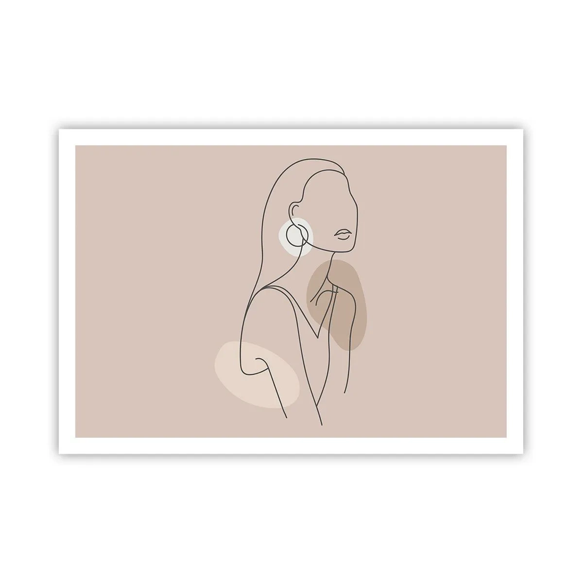 Plakat - Et ikon for pigelivet - 100x70 cm