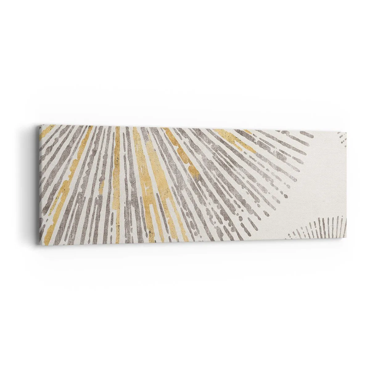 Lærredstryk - Billede på lærred - Skønheden i en rokke - 90x30 cm