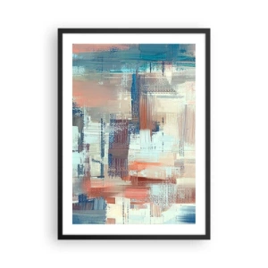Plakat i sort ramme - At nå lyset - 50x70 cm