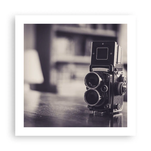 Plakat - Magien i et gammelt fotografi - 50x50 cm