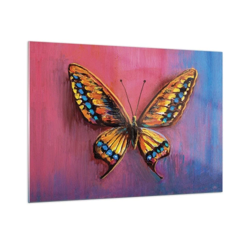 Billede på glas - Naturens juvel - 100x70 cm