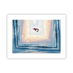 Plakat - Til en anden dimension - 40x30 cm