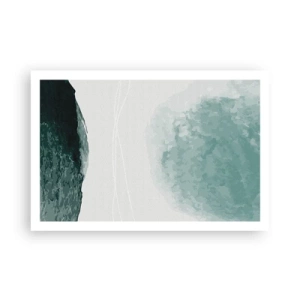 Plakat - Et møde med tåge - 91x61 cm