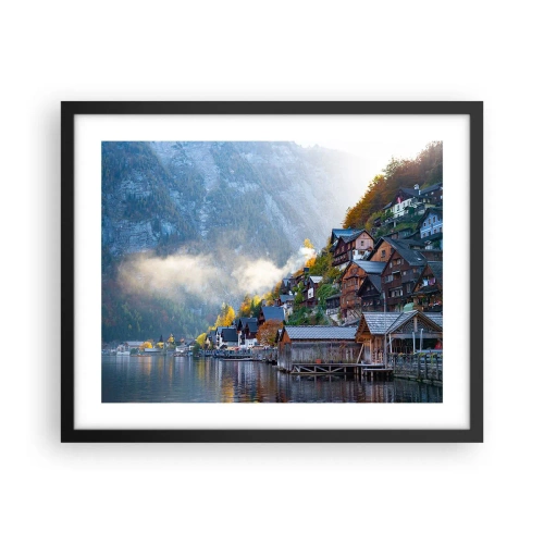 Plakat i sort ramme - Alpine climes - 50x40 cm