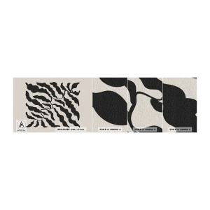 Prøve Fototapet Selvklæbende Deluxe Sticker - En firkants natur - Boho, Planter, Stykke - 100x30 cm