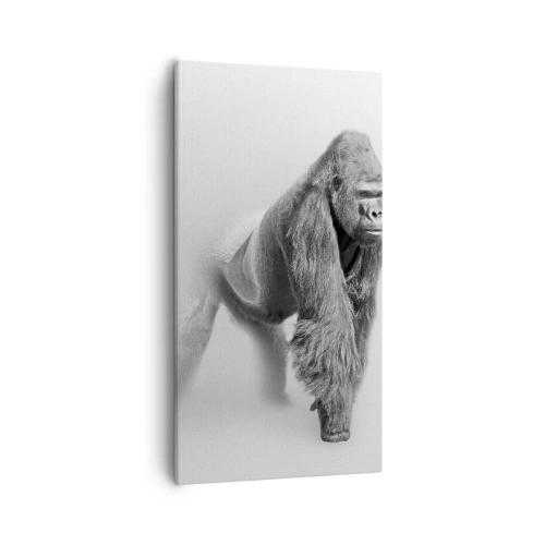 Lærredstryk - Billede på lærred - Selvsikker på sin styrke - 55x100 cm