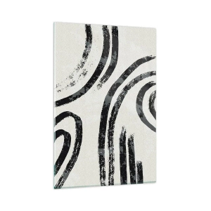 Billede på glas - Halvt stoppet - 80x120 cm